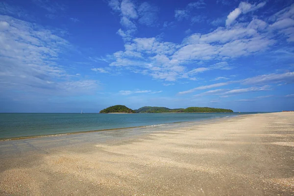 Ljusa Färger Naturen Morgon Pantai Cenang Stranden Langkawi Malaysia — Stockfoto