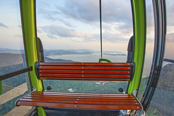 Canle Carro Nas Montanhas Ilha Langkawi Malásia — Fotografia de Stock