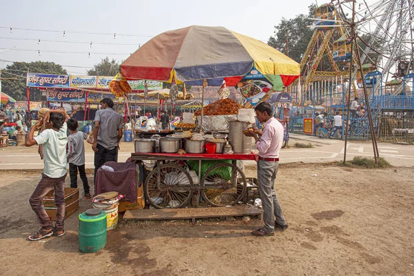 Delhi India November 2019 Snacks Store Amusement Park Delhi India — Stock Photo, Image