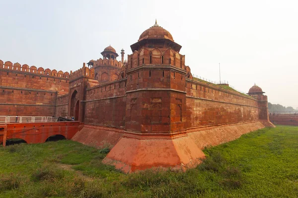 Red Fort Red Sandstone Fort Unesco World Heritage Site Served — Stock Photo, Image