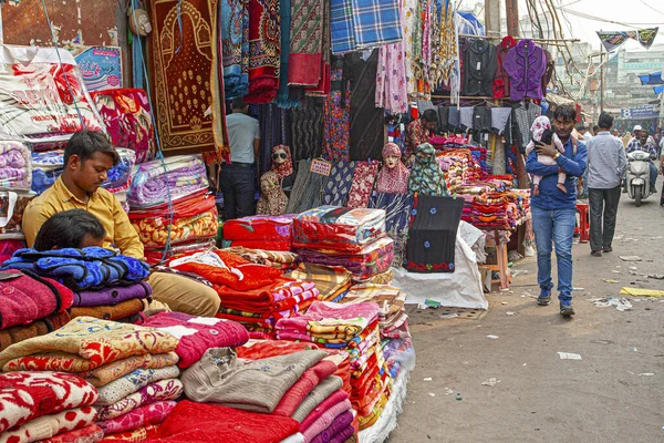 Delhi India Noviembre 2019 Gente Mercado Regalos Red Fort Old —  Fotos de Stock