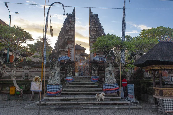 Ubud Bali Indonesia March 2020 Many Beautiful Architecture Temples Streets — 图库照片