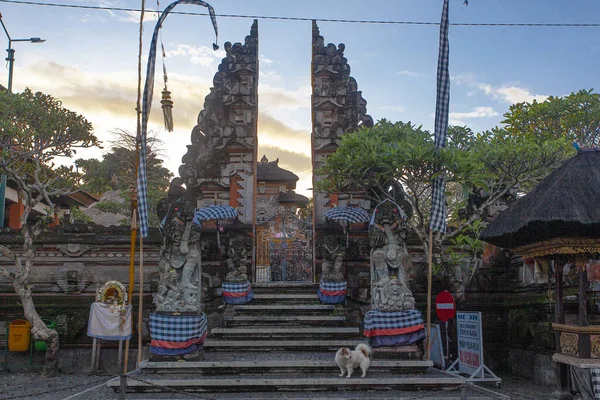 Ubud Bali Indonesia March 2020 Many Beautiful Architecture Temples Streets — 图库照片