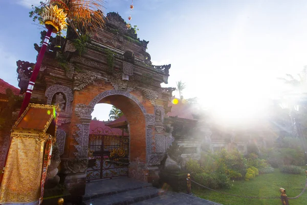 Belo Palácio Cidade Tomado Ubud Indonésia — Fotografia de Stock