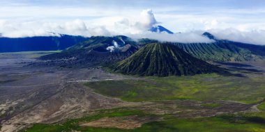 Bromo volkanı, Doğu Java, Endonezya 'nın en iyi manzarası
