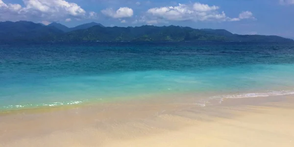 Amazing Bali Sea Water Gili Meno Island Seacost — Stock Photo, Image