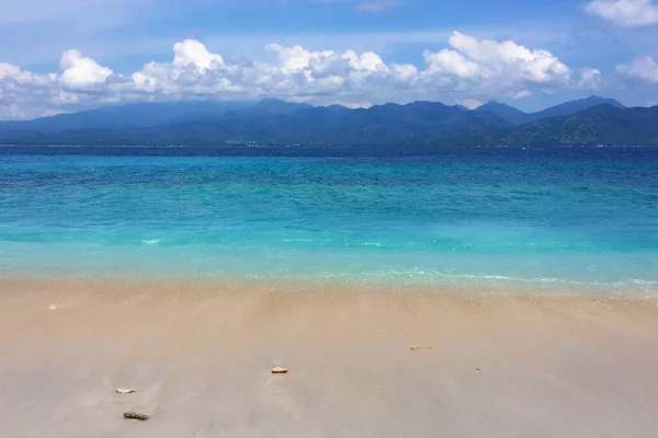 Incredibile Acqua Del Mare Bali Sull Isola Gili Meno — Foto Stock