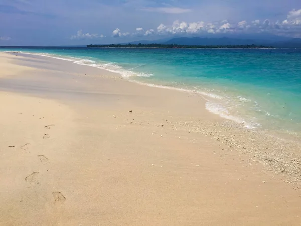 Amazing Bali Sea Water Gili Meno Island Seacost — Stock Photo, Image