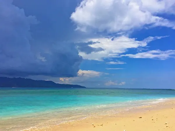 Incredibile Acqua Del Mare Bali Sull Isola Gili Meno — Foto Stock