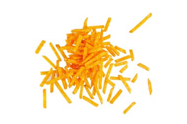 Lezzetli kızarmış popo. Beyazda izolasyon.