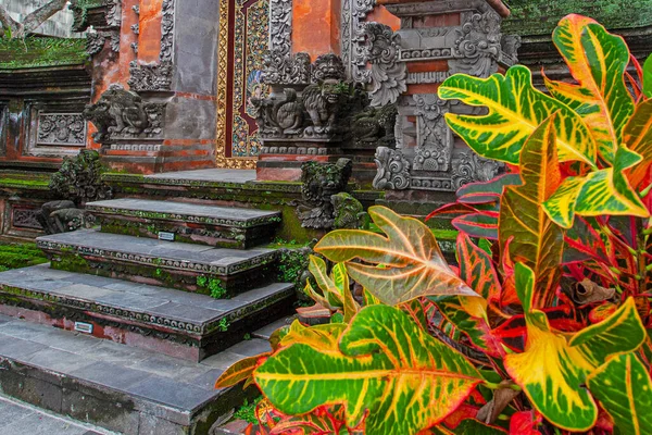 Templi Giardini Ubud Indonesia — Foto Stock