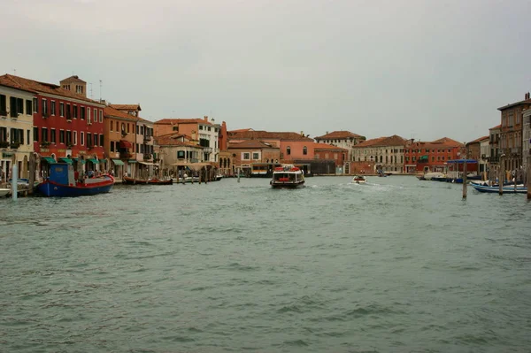 Bâtiments Canaux Eau Couleurs Venise — Photo