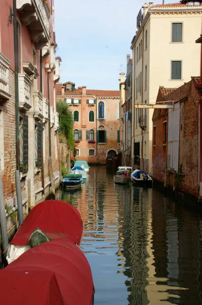 Bâtiments Canaux Eau Couleurs Venise — Photo