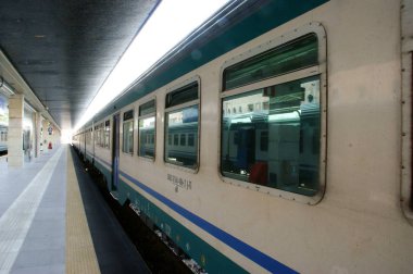 Trenler ve vagonlar içinde Tren İstasyonu Venedik
