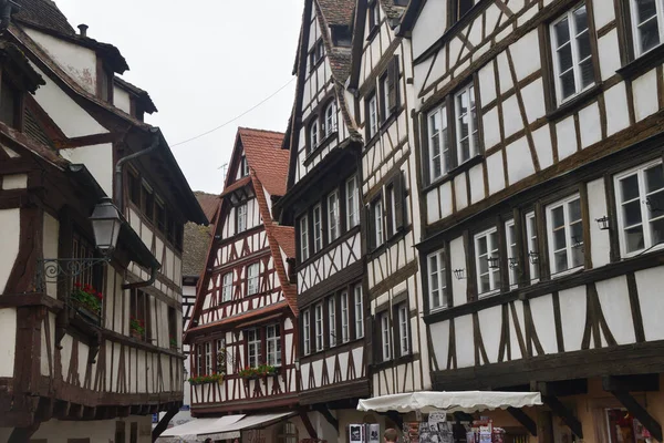 Canto Peculiar Petite France Strasblurg França — Fotografia de Stock