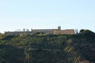 Barcellona manzarası, ayrıntılar, liman ve tarihi binalar