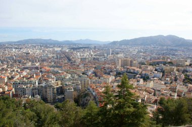 Fransa 'nın Provenza kentindeki Marsiglia ana şehri