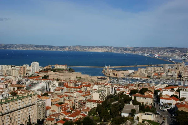 Marsiglia Ciudad Principal Provenza Francia — Foto de Stock