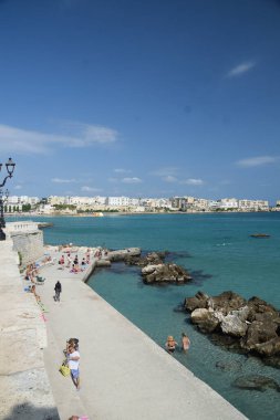 İtalya 'nın güneyinde, Puglia, Salento' da Otranto güzel bir şehir.