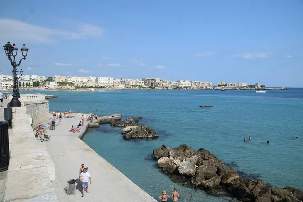Otranto Piękne Miasto Salento Puglia Południe Włoch — Zdjęcie stockowe