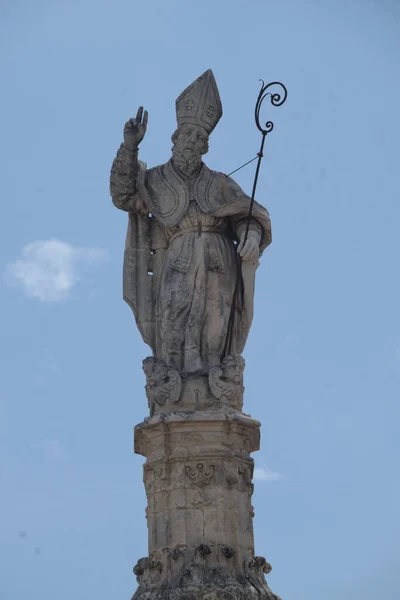 Ostuni Die Weiße Stadt Süditalien — Stockfoto