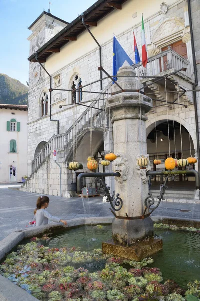 Venzone Medievil Town Friuli — Stock Photo, Image