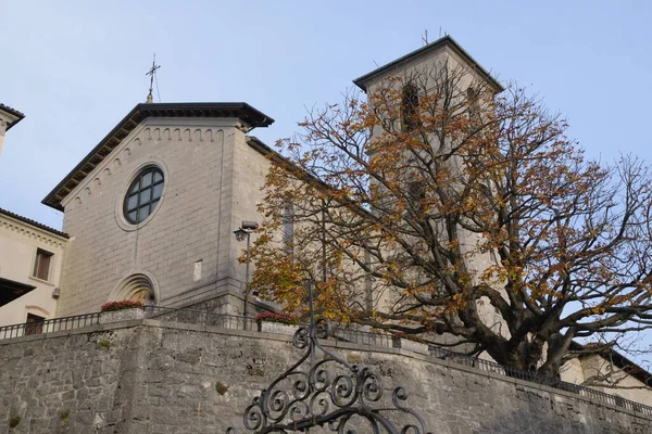 Castelmonte Religieuze Plaats Friuli — Stockfoto