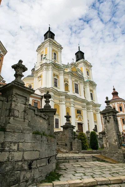 主的变形大教堂, Kremenets, 乌克兰 免版税图库照片