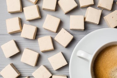 Marshmallow ile kahve