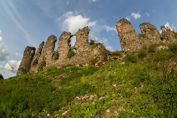 As ruínas do castelo — Fotografia de Stock