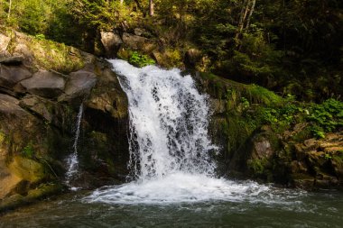 Şelale Kameneckkiy Karpat Dağları, Ukrayna
