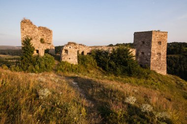 Eski kale kudrinci Köyü, khmelnitska oblast, Ukrayna.