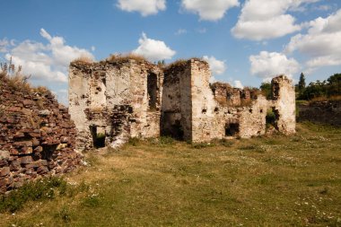 Kale kalıntıları Pidzamochok, Ternopil bölgesi
