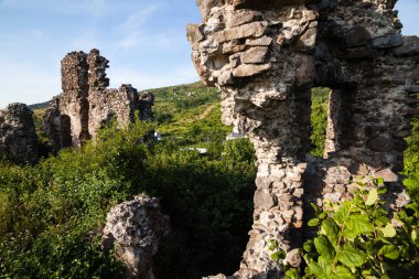 Vynohradiv City, TransKarpatya bölge kale kalıntıları