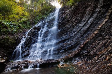Şelale Huk Karpat Dağları'nda