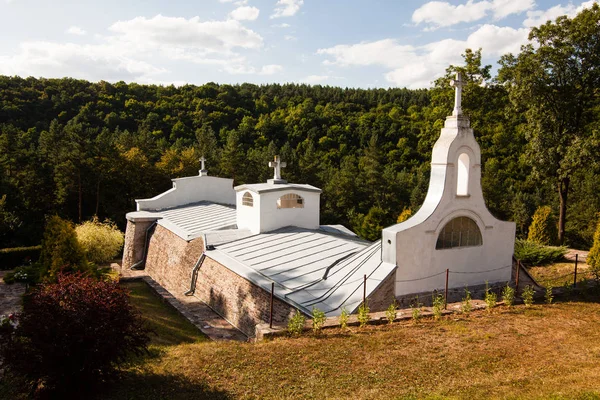 Монастырь на Язловец (Язловец), Тернопольская область, Украина — стоковое фото