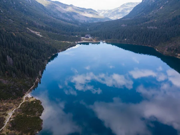 Bergmeer Morskie Oko in Tatra gebergte, Polen — Stockfoto