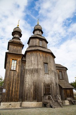 Ukrayna 'nın Odun Kazakları Tserkva (Aziz George Kilisesi) köyünde