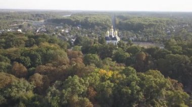 Chernihiv, Ukrayna - 23 Eylül 2018: Chernihiv 'deki Catherine Kilisesi - Kievan Ruslarının en eski şehirlerinden biri