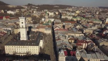 Central City Hall, Lviv 'in turizm merkezi.