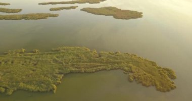 Karadeniz kıyısındaki Tuzly Estuary Ulusal Doğa Parkı, Ukrayna