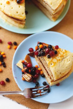 Hayat krep ve böğürtlenlerle dolu 