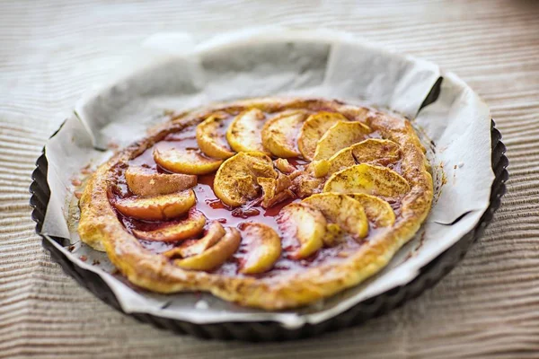 Homemade apple cake — Stock Photo, Image