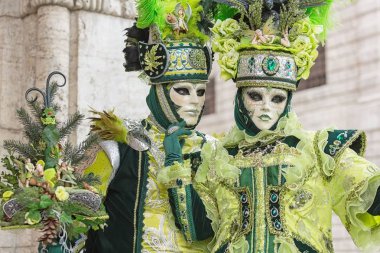 Venedik 'te Karnaval Maskesi - Venedik Kostümü