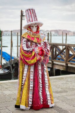 Venedik 'te Karnaval Maskesi - Venedik Kostümü