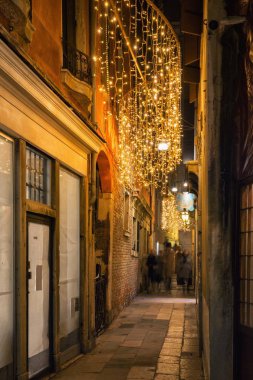 Venedik, İtalya'üzerinde boş gondol