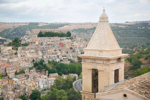 Panoráma města Ragusa Ibla na Sicílii v Itálii — Stock fotografie