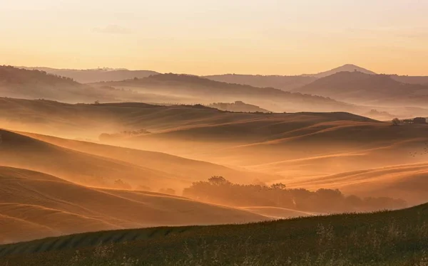 Paisagem montanhosa da Toscana — Fotografia de Stock