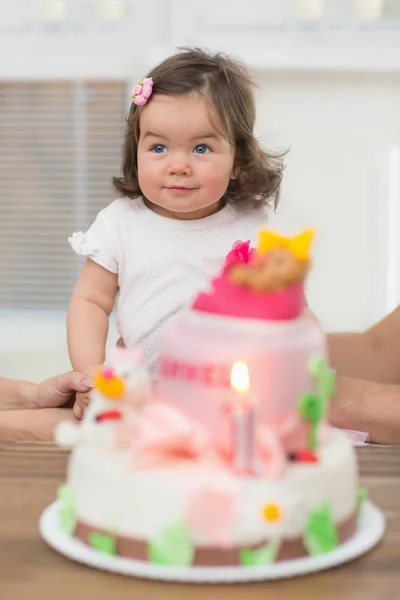 Niedliches Baby Mädchen 1 Jahr — Stockfoto