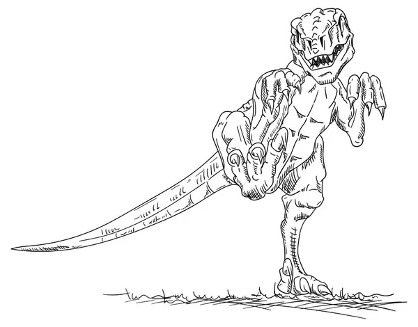 Vector - dinosaurus — Stockvector
